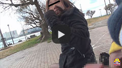 公然オナニー見せつけ＆追跡痴漢1